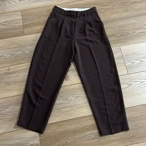 Wilfred carrot pant - rich mocha brown (6)